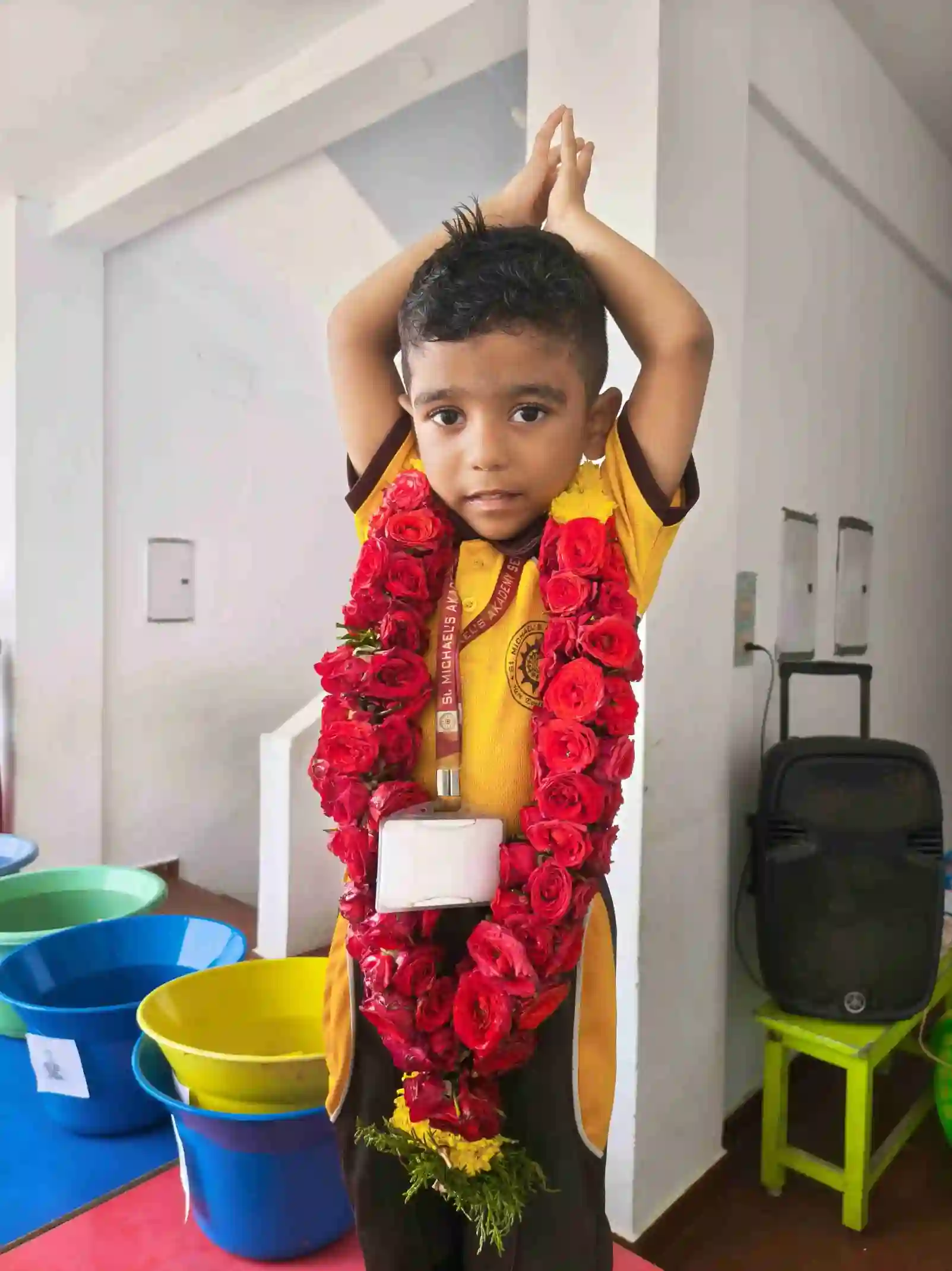 Polling Officers at Work